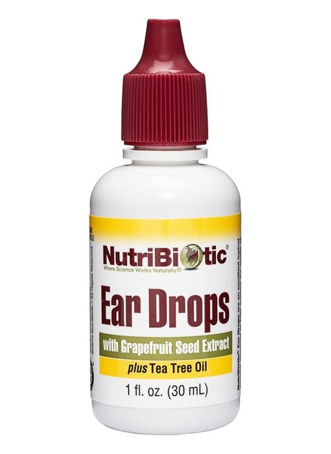 Ear Drops With Grapefruit Seed Extract Plus Tea Tree Oil 1 Fl Oz 30 Ml