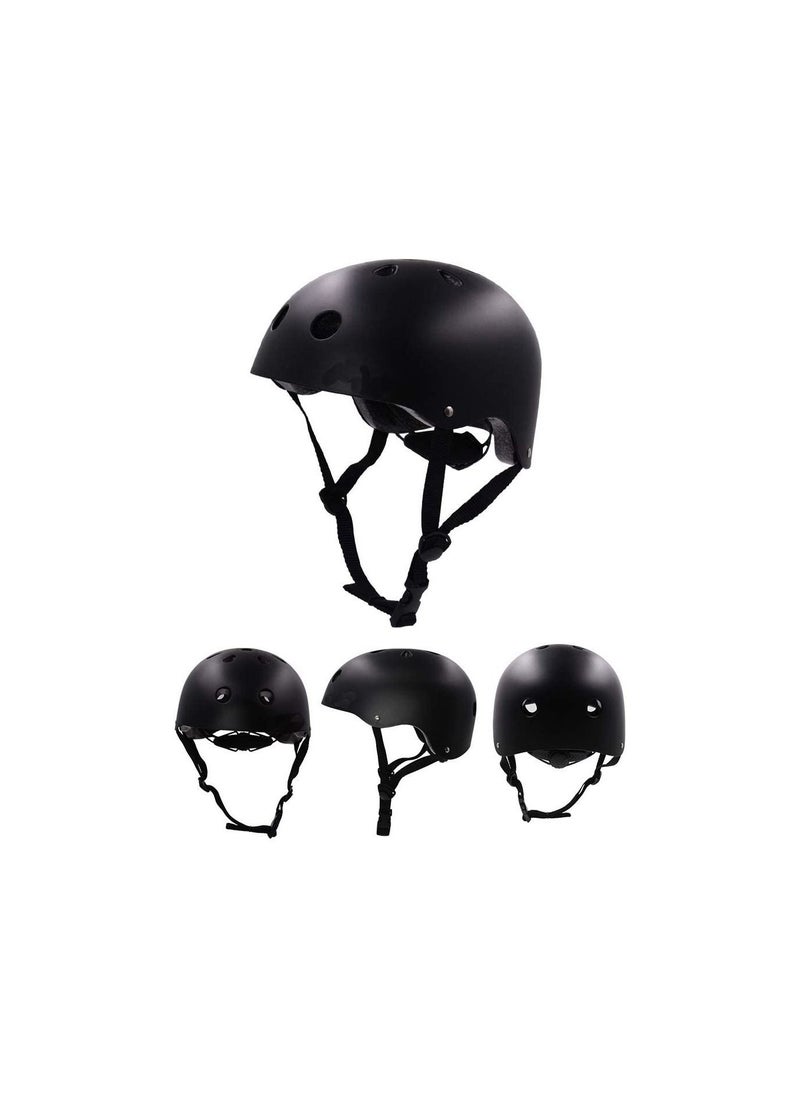 LIMOS Kids' Helmet Protections for scooters and Cycling (black)  - Image 1