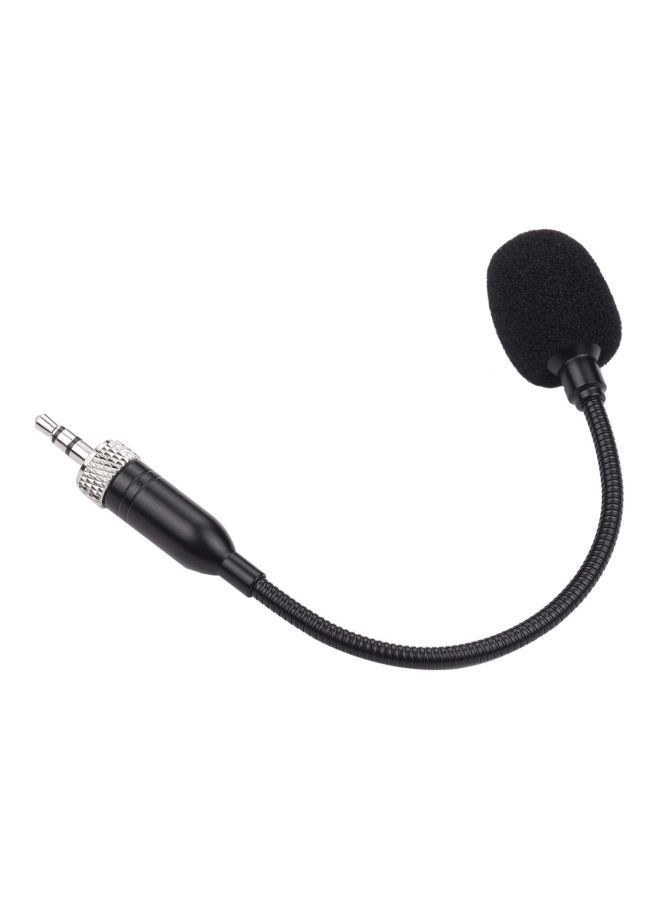 NIBEMINENT Flexible Condenser Microphone For Sony UWP-D11/UWP-D12 Wireless Transmitter GM12 Black/Silver  - Image 1