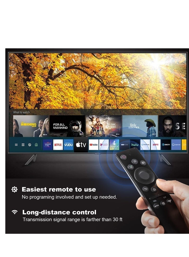 PopZa Universal Remote-Control for Samsung Smart-TV, Remote-Replacement of HDTV 4K UHD Curved QLED and More TVs, with Netflix Prime-Video Buttons - Image 4