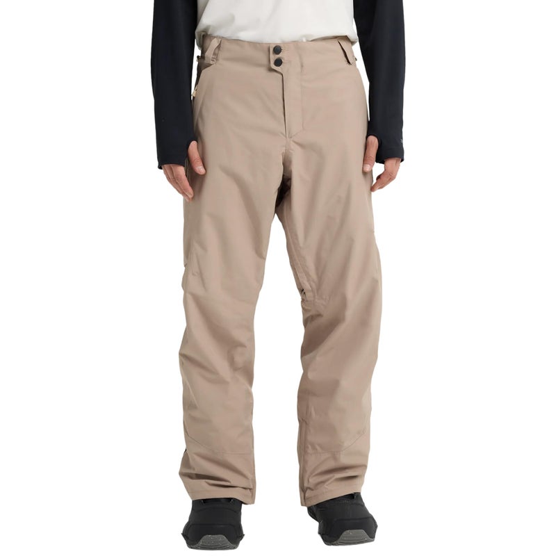 Burton Mens Reserve 2Layer Pants Waterproof Winter Snowboard Pants Summit Taupe Large - Image 2