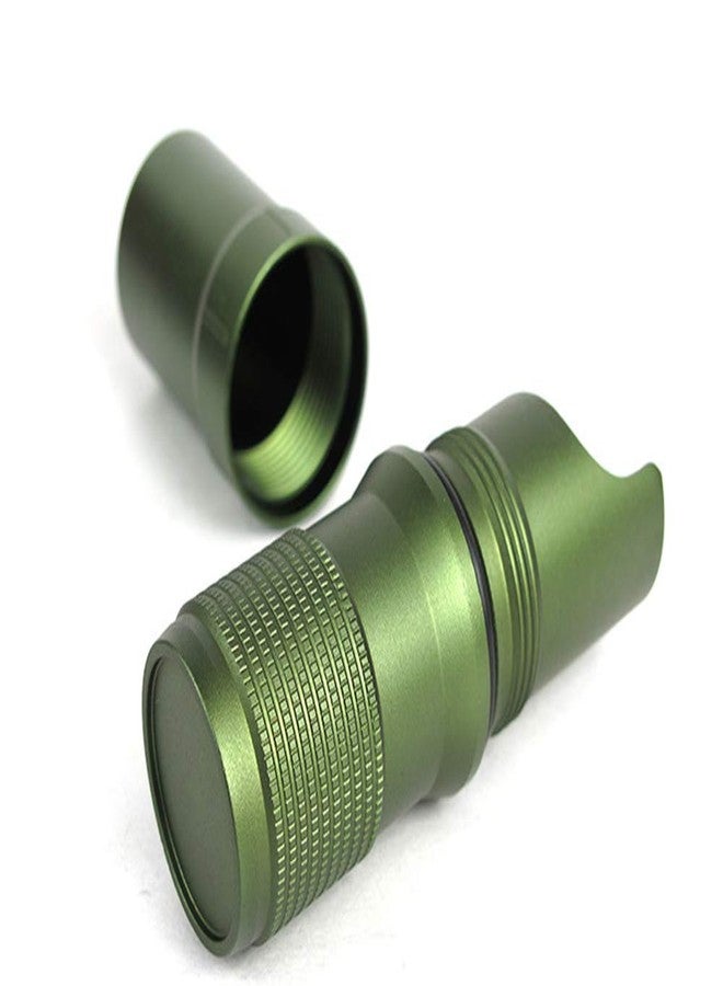 EKLOEN Portable Survival Capsule Tube, Waterproof Pill Container, Outdoor EDC Emergency Tool (Green) - Image 3