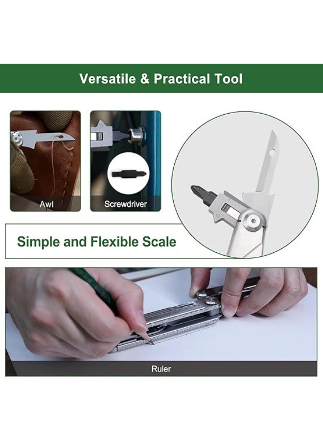 نكستول NexTool Multitool, 19 in 1 Multitool Pliers, Stainless Steel Multi Tool with Safety Locking, Foldable Multitools with Scissors, Can Opener, Screwdrivers, Saw for Camping Survival Hiking, Gifts for Men - Image 4