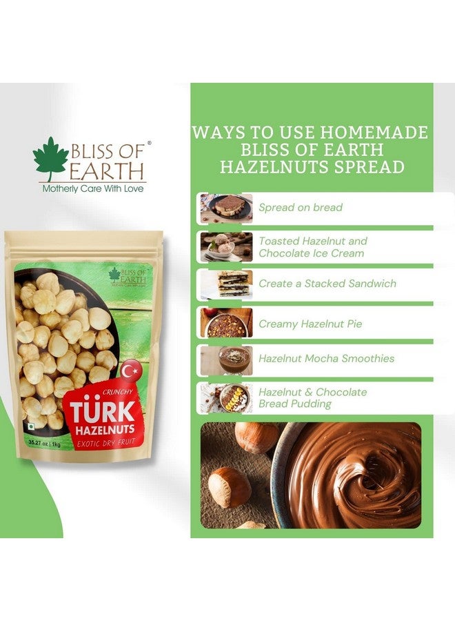 Bliss of Earth Milk Thistle Seeds 500gm & Hazelnut 500gm Turkish Dry Fruits A Powerful Combination for Liver Detox, Antioxidant Support, and Nutrient-Rich Great for Health and Wellness (Pack of 2) - Image 2