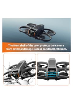 KASTWAVE Gimbal Bumper for DJI Avata 2, Camera Front Frame Replacement, Lens Safety Bumper, Drone Accessories PTZ Protect Bar, Aluminum Alloy Camera Anti-Collision, Drone Accessories  - Image 2