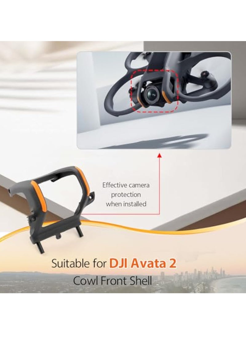 KASTWAVE Gimbal Bumper for DJI Avata 2, Camera Front Frame Replacement, Lens Safety Bumper, Drone Accessories PTZ Protect Bar, Aluminum Alloy Camera Anti-Collision, Drone Accessories  - Image 3