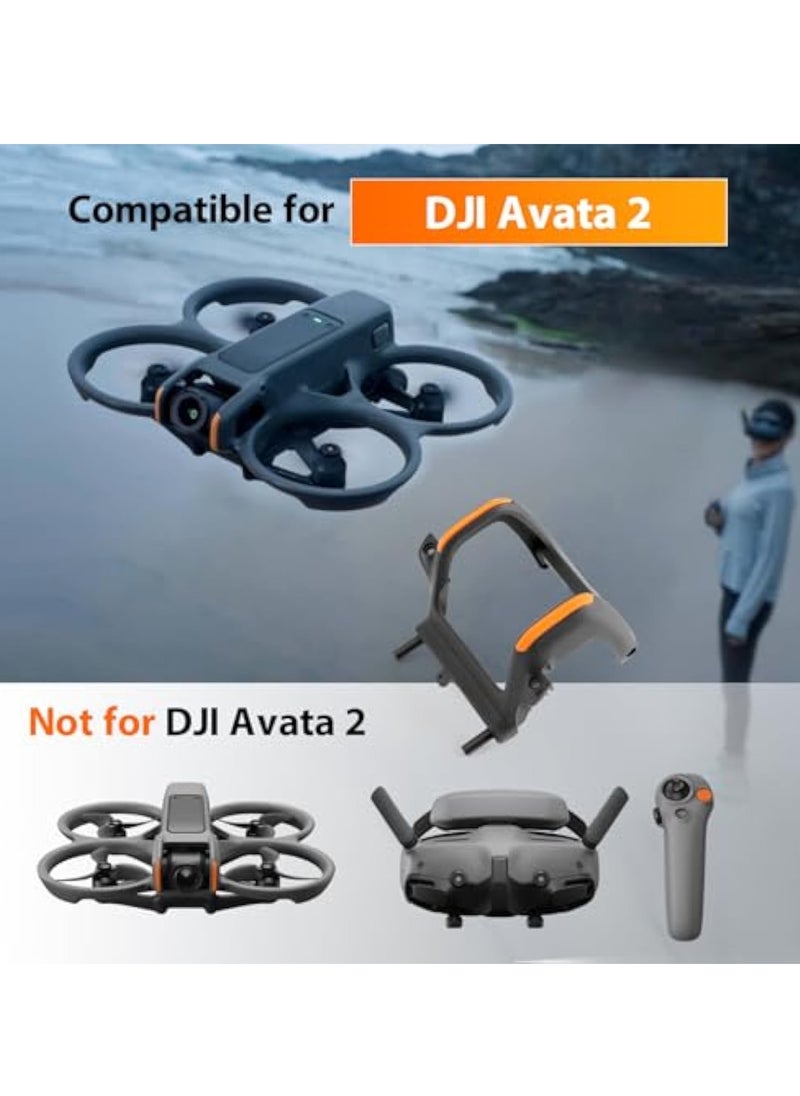 KASTWAVE Gimbal Bumper for DJI Avata 2, Camera Front Frame Replacement, Lens Safety Bumper, Drone Accessories PTZ Protect Bar, Aluminum Alloy Camera Anti-Collision, Drone Accessories  - Image 4