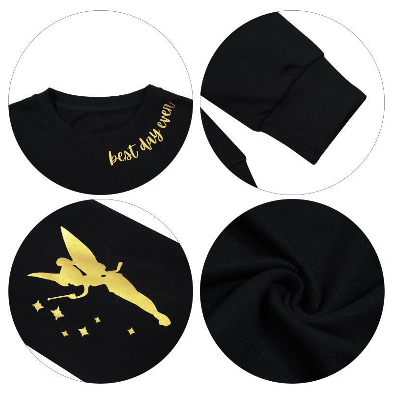 MYHALF Magical Shirt for Women Magic Kingdom Sweatshirt Best Day Long Sleeve Shirts Family Vacation Pullover Tops - Image 5