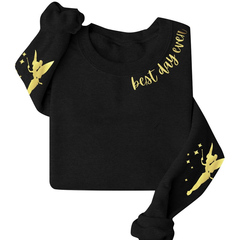 MYHALF Magical Shirt for Women Magic Kingdom Sweatshirt Best Day Long Sleeve Shirts Family Vacation Pullover Tops - Image 4