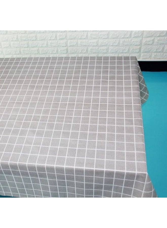 Plaid Checkered Waterproof Heavy-Duty Tablecloth - Premium Imported Table Cover (137 x 183 cm) - Image 2