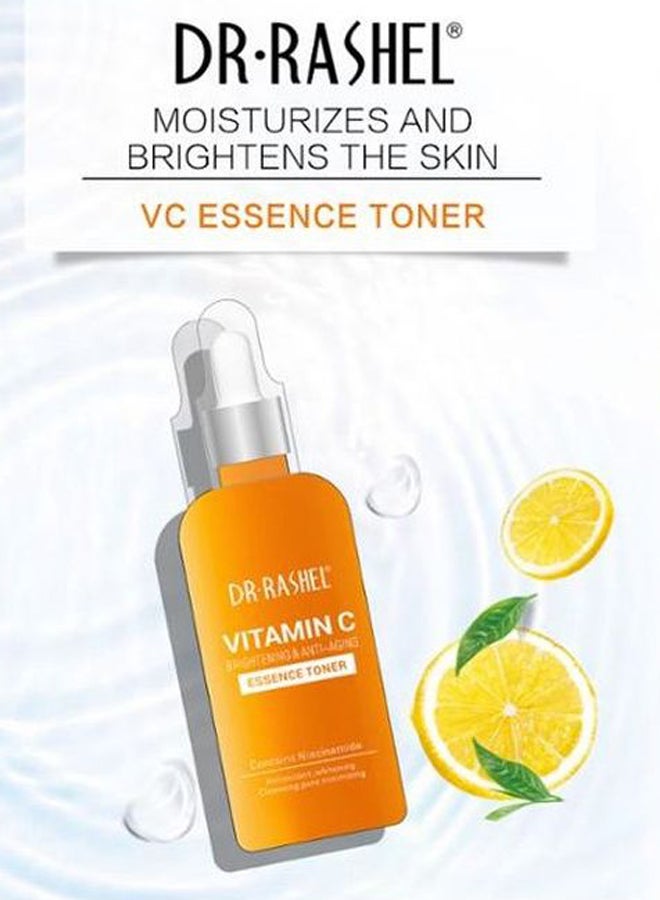 DR. RASHEL Vitamin C Brightening & Anti-Aging Essence Toner Clear 100ml - Image 5