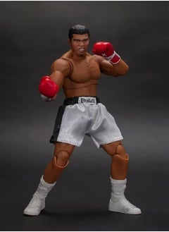 General Boxing Champion Ali character model desktop decoration movable doll model toy collection decoration gift for family and friends  - Image 4