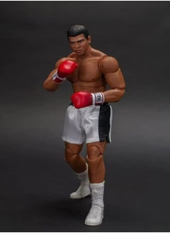 General Boxing Champion Ali character model desktop decoration movable doll model toy collection decoration gift for family and friends  - Image 1