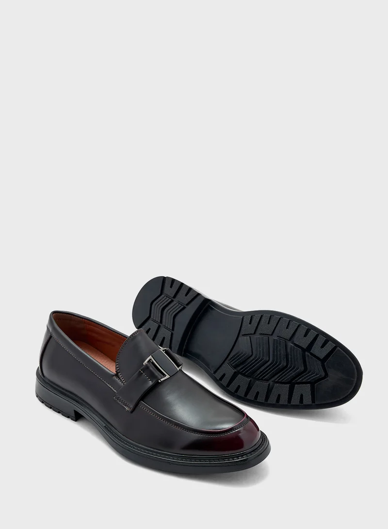 Robert Wood Two Tone Formal Loafers