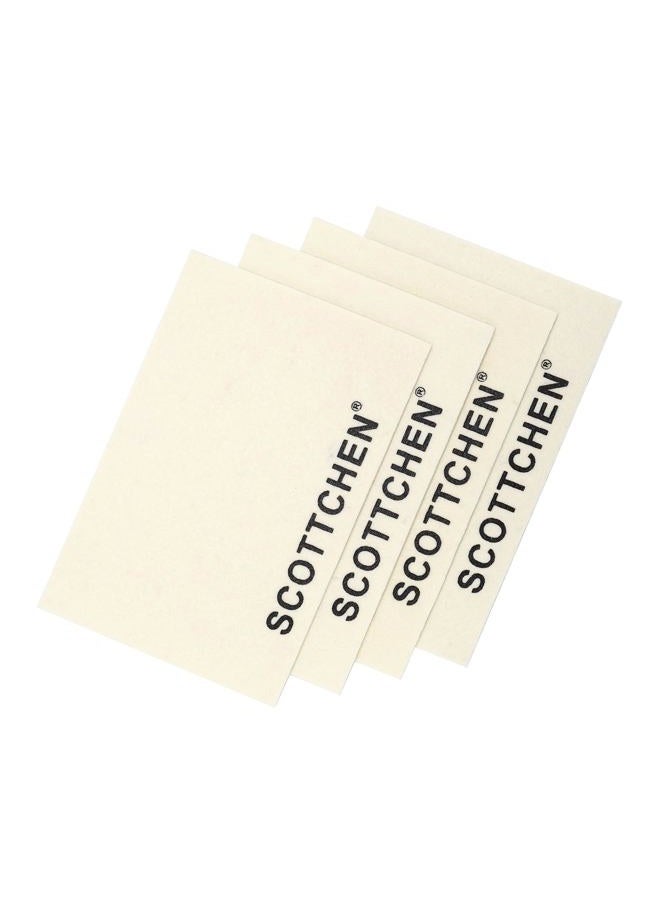 SCOTTCHEN 4Pcs Wool Cloths for Buffing,Polishing and Lapping, 6" x 4" x 1.55mm,Ideal for Lapidary, Jewelry,Glass,and Metalworking ect. - Image 1