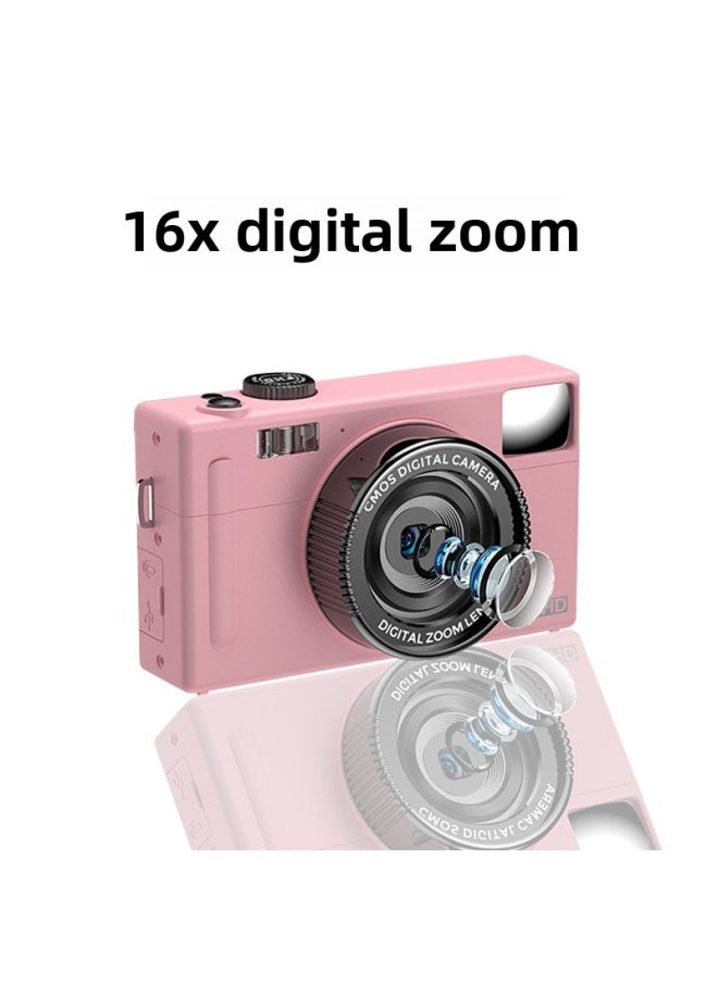 Generic Spot 3.0 Inch HD Large Screen Entry-level 48 Million Pixel Photo Video HD Digital Camera-Body Color:64G Memory Card  - Image 4