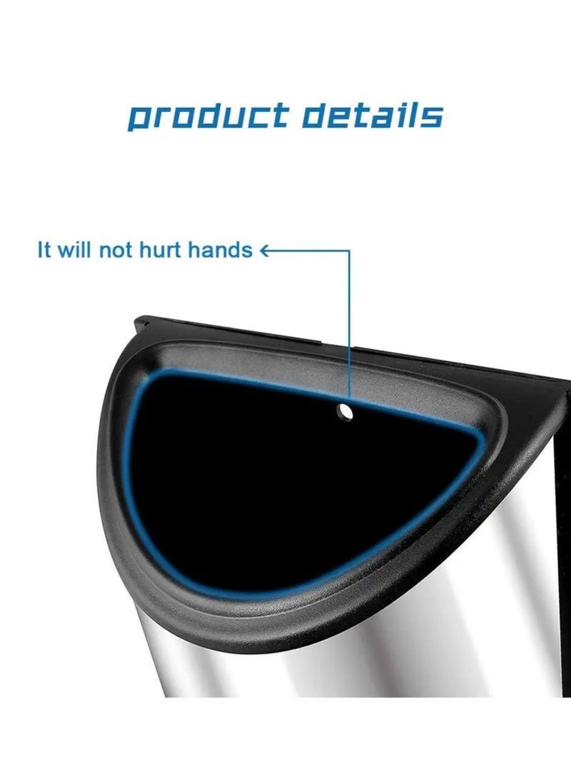 SOLARAE Bags holder-Stainless Steel Wall Mount Grocery Bag Dispenser, Bags Storage for Plastic bag,Anti-Fingerprints, Silver… - Image 5