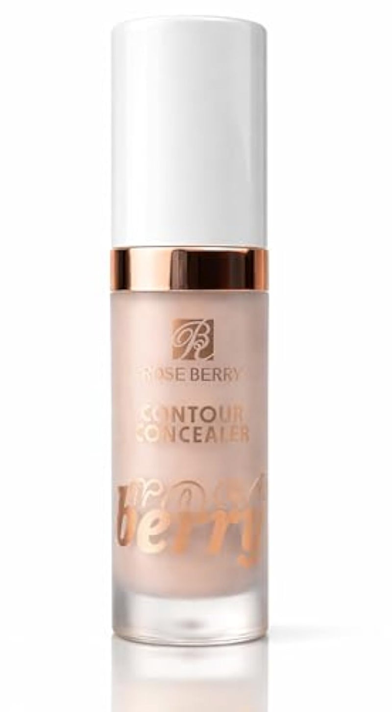 Rose Bery - Contour Concealer, High Definition Full Coverage Makeup, Professional For All Skin Type, 20 ML, Model - RB-CL0963 (02) - Image 3