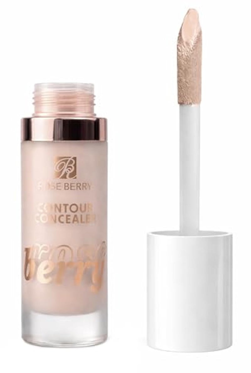 Rose Bery - Contour Concealer, High Definition Full Coverage Makeup, Professional For All Skin Type, 20 ML, Model - RB-CL0963 (02) - Image 4