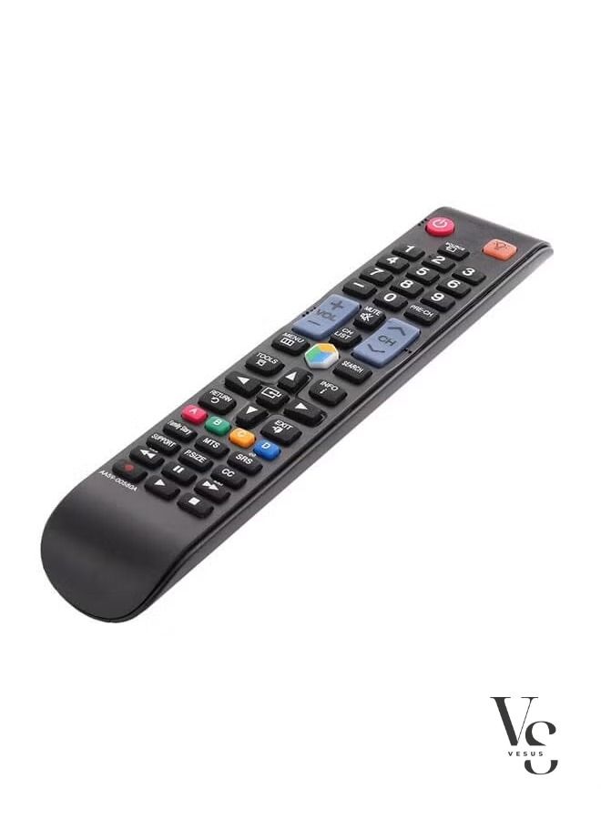 vesus TV Remote Control Replacement With Backlight Button For Samsung Black
