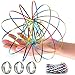 YOFOBU 3 Pack Spinner Ring Arm Magic Spring Arm Sculpture Ring Colored Magic Kinetic Spring Interactive Stress Relief Rings Festival Accessories Colorful - Image 2