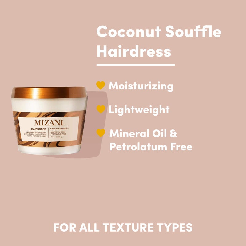 Mizani Hairdress Coconut SoufflÃ© - Conditions & Softens Hair, With Coconut Oil, For All Hair Types - Image 2