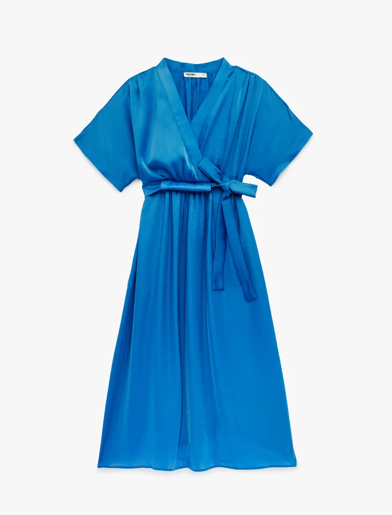 Koton  Midi Satin Dress for Women | Best Price UAE