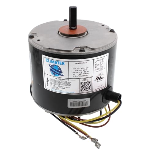 ClimaTek 5KCP39GFS166S - ClimaTek Exact Replacement for GE 1/5 HP Fan Motor - Image 3