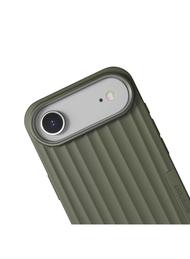 Nudient Bold Case w/ MagSafe for Apple iPhone 17 Air 6.6" | Drop Protection, Shock Absorbing Cover, Smooth Silicon Grip, Slim & LightWeight, Eco-Friendly, Wireless Charging - Olive Green - Image 4