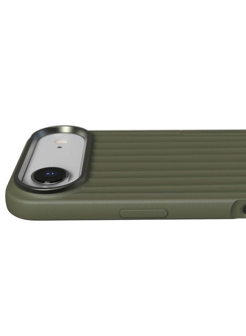 Nudient Bold Case w/ MagSafe for Apple iPhone 17 Air 6.6" | Drop Protection, Shock Absorbing Cover, Smooth Silicon Grip, Slim & LightWeight, Eco-Friendly, Wireless Charging - Olive Green - Image 5