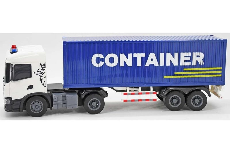 The Toys Home Licensed Scania Container Truck Toy for Kids, Large Transport Truck with Opening Container Doors, Realistic Design, Push & Go Vehicle, Ages 3+ - Image 3