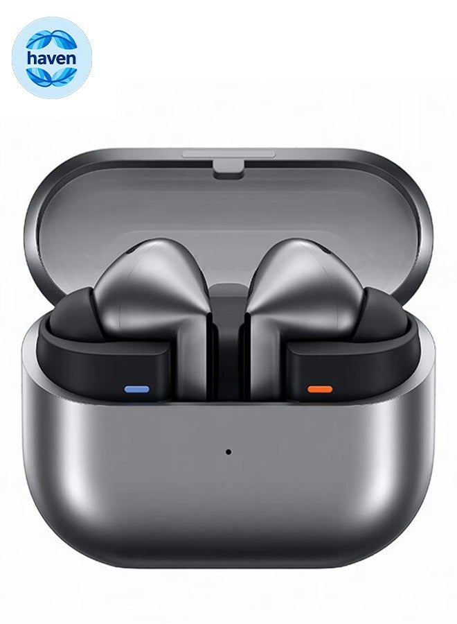 هافن 3 برو سماعات رأس بلوتوث اللاسلكية، سماعات رأس لاسلكية داخل الأذن، سماعات رأس رياضية لإلغاء الضوضاء، حقيبة شحن USB-C، متوافقة مع أندرويد وسامسونج الذكية - Image 1