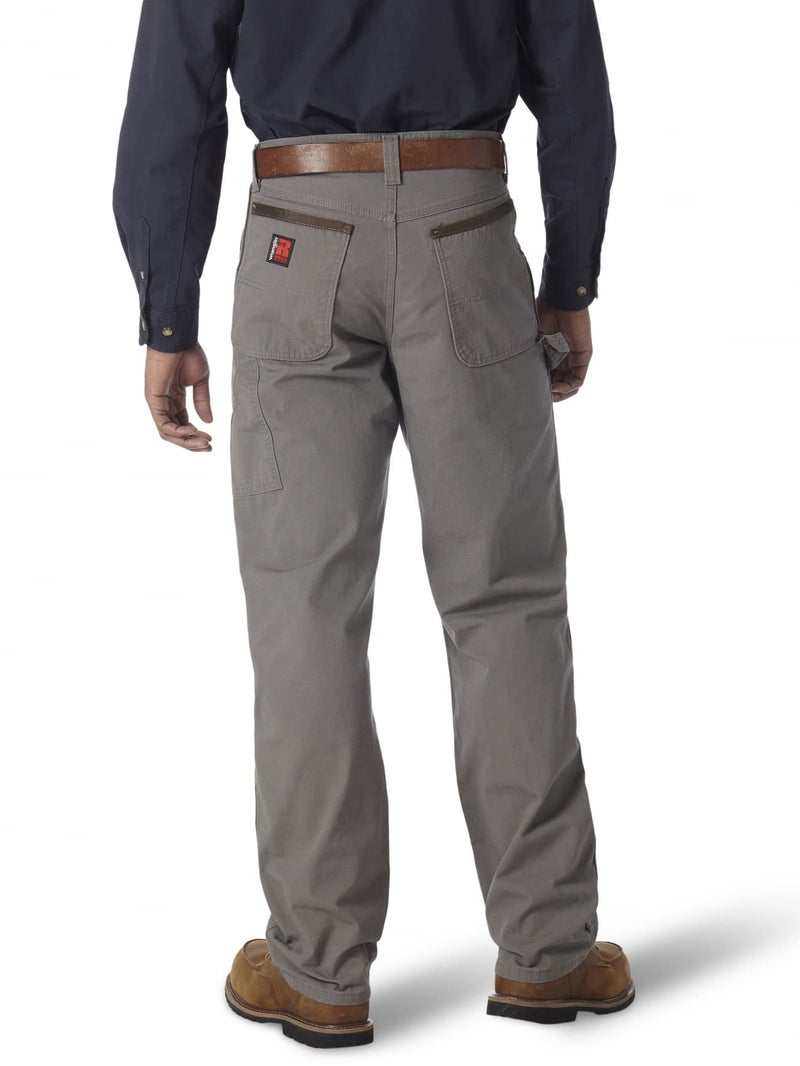 Wrangler Riggs Workwear Mens Ripstop Carpenter Jeans, Slate, 42W x 32L US - Image 2