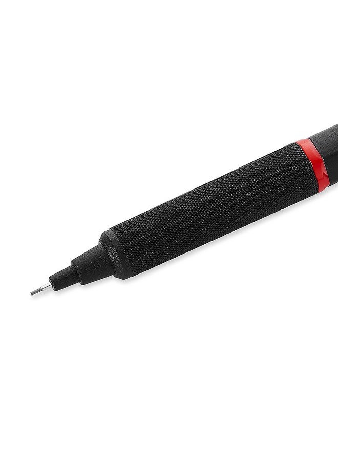 Rotring - rOtring Rapid Pro Mechanical Pencil, 0.5 mm, Matte Black Finish, Precision Writing and Sketching Instrument with Comfortable Grip - Image 1