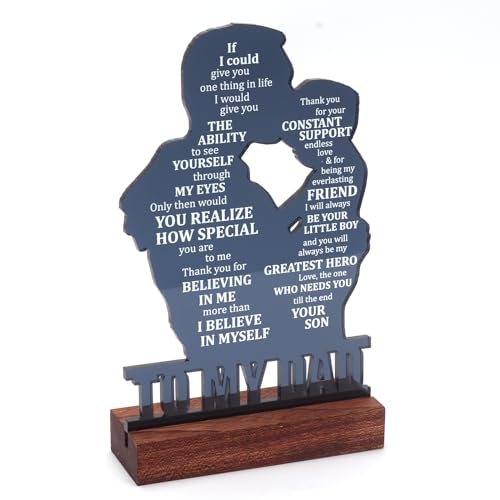 Heartfelt Gifting Christmas Gift for Dad Father, Dad Gifts for Fathers Day from Son, Birthday Gifts for Dad from Son, Fathers Day Sign Gifts for Dad from Son, Valentines Day Gift for Dad - Image 3