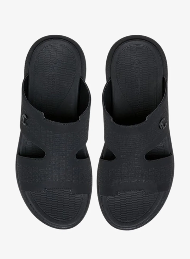 لو كونفورت صنادل رجالية مريحة سهلة الارتداء بنقوش