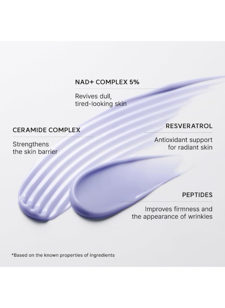 أرينسيا NAD+ بوستر شوت مرطب للوجه والعين 30مل – كريم مضاد للشيخوخة مع مركب NAD+ 5% وريسفيراترول - Image 5