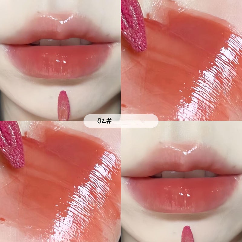 Pakivs 5Pcs Bear Lip Glaze Jelly Lipstick,Liquid Lipstick Cute Bear Lipgloss Moisturizing Lip Stain Plumping Water Mirror Lip Gloss Waterproof Long Lasting Lip Tint - Image 3