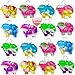 Goodangie00 30 Packs Rainbow Bulk Sheep Fidget Pop Gifts Mini Anxiety Stress Reliever Toys for Students Bubble Prize Kids Birthday Christmas Party Favors - Image 2