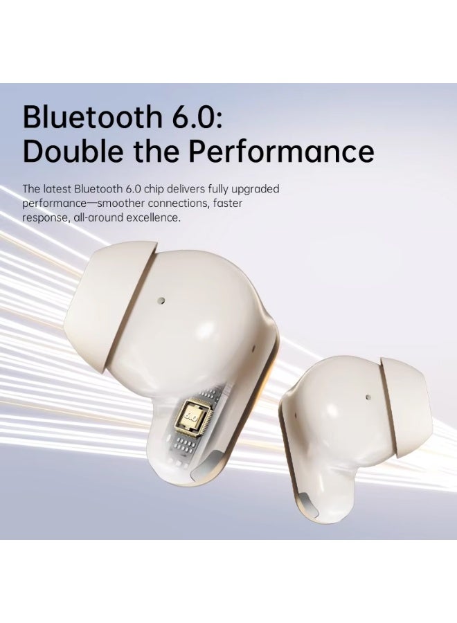 MINI550-Wireless headphones in-ear high-fidelity stereo headphones with noise cancellation feature and LED display mini headphones - Image 3
