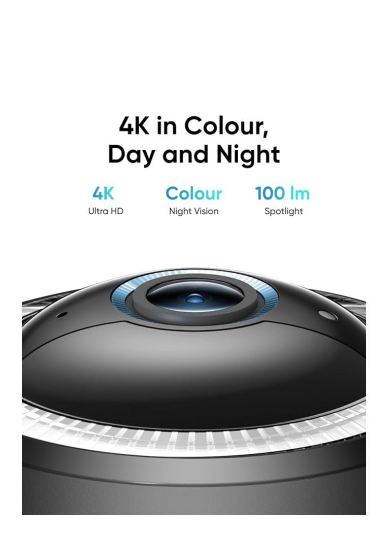 eufy eufy Security 4G LTE Cam S330 with Wi-Fi, 4K UHD Pan Tilt, Wireless, Solar Powered with Solar Panel, AI Human/Vehicle Tracking, with SIM Card  - Image 3