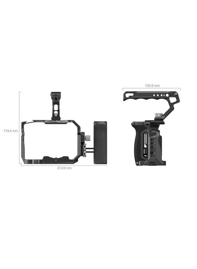 SmallRig Advanced Cage Kit for Sony Alpha 7R V / Alpha 7 IV / Alpha 7S III 3669C - Image 2