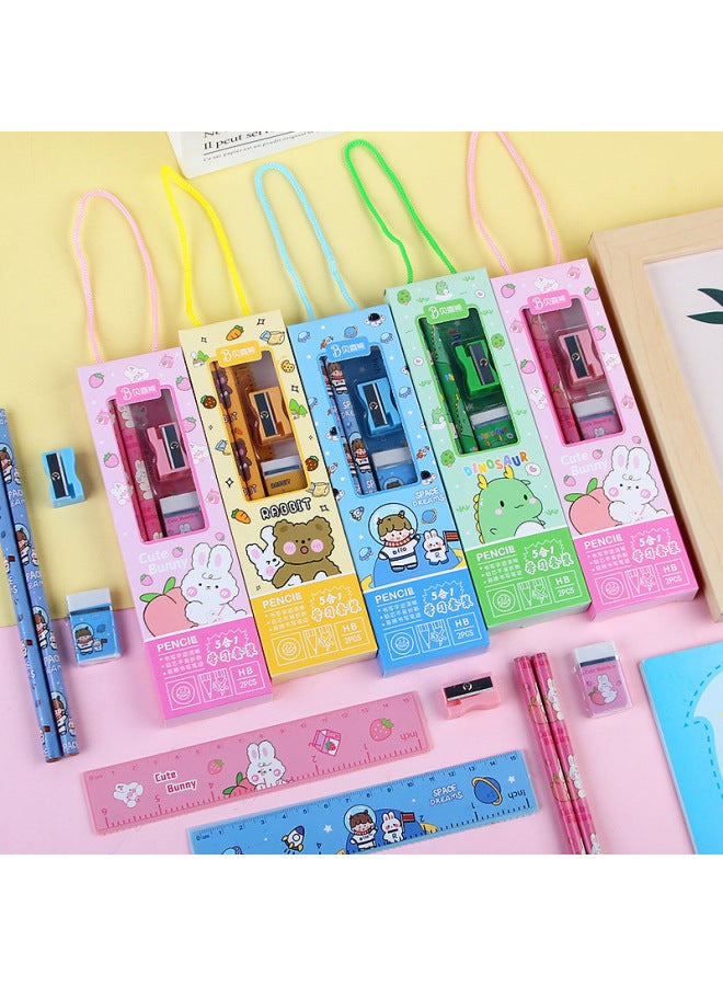 HELPS Creative Student Prize Cartoon Children Kindergarten Hand Gift Portable Pencil Gift Box Suit Yiwu Stationery - Image 4