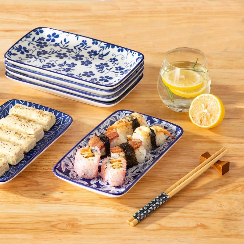 vancasso Selene Porcelain Serving Platter, 8.5 in Small Serving Dishes - Image 2