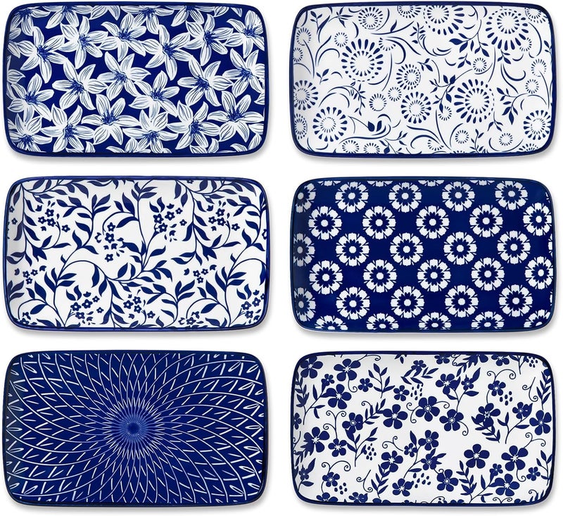 vancasso Selene Porcelain Serving Platter, 8.5 in Small Serving Dishes - Image 1