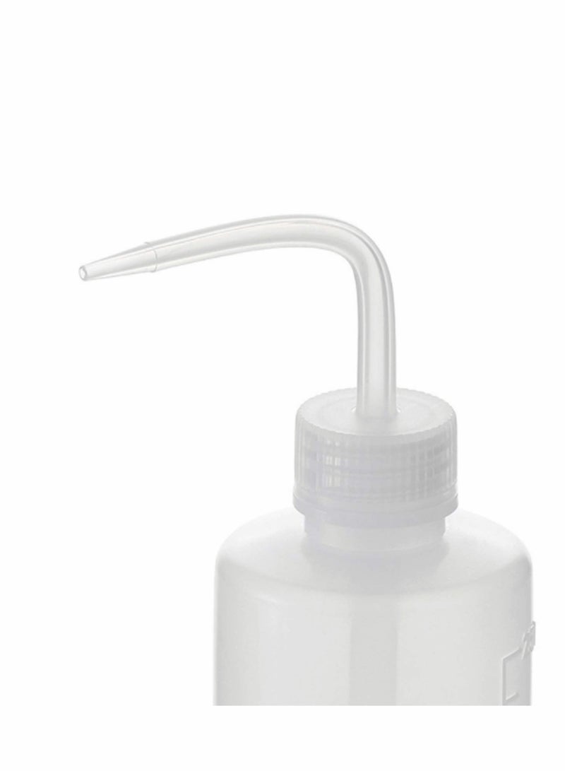 SOLARAE زجاجة غسيل قابلة للضغط، زجاجة سقي العصارة، زجاجة غسيل نبات بلاستيكية، علبة سقي للنباتات المنزلية بفم منحنٍ، 2 عبوة 250 مل - Image 3