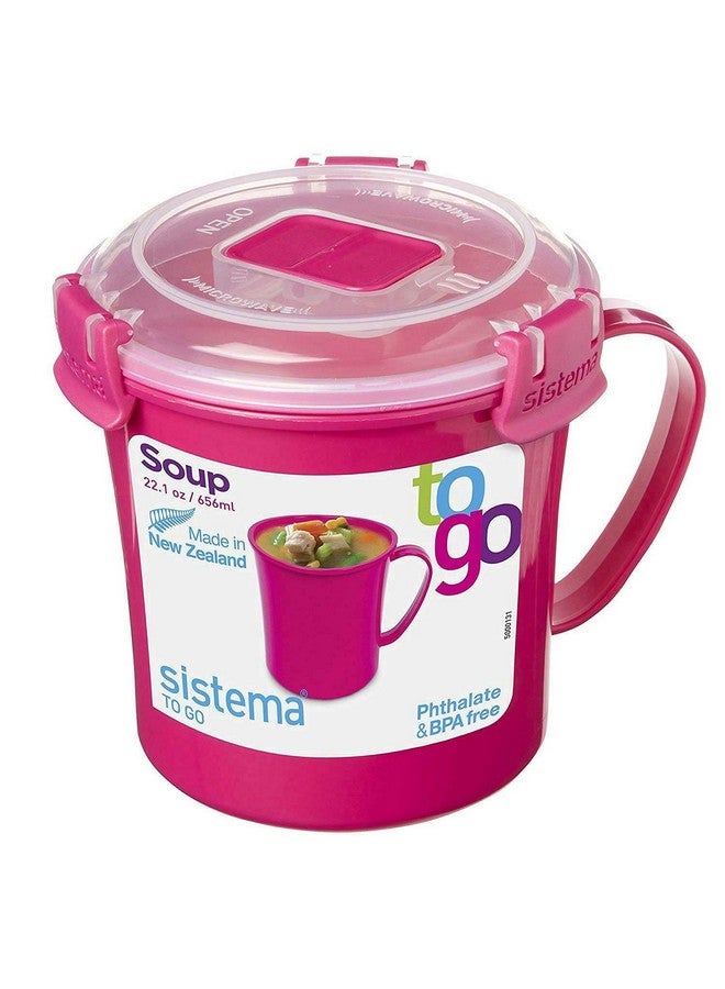 Sistema Microwave Soup Mug, 2.8 Cup, Medium - Image 4