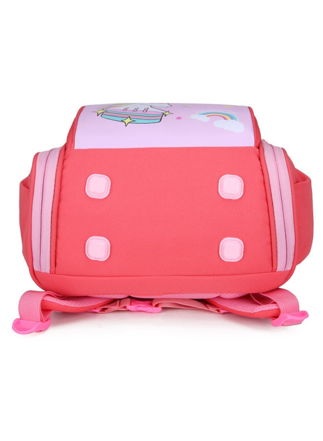 Space Bag Grade One And Two Large Capacity Children's Cartoon Schoolbag Integrated Space Schoolbag For Primary School Students-Color:Green - Image 4