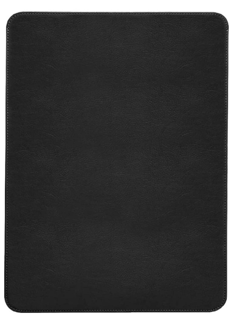 CONTACTS 13.3 inches Laptop Sleeve Compatible for MacBook Pro MacBook Air and All Other Laptops Under 13.3  Pu Leather Black - Image 1