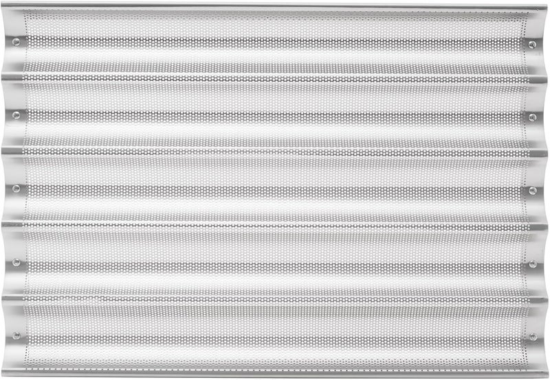 GRIDMANN 18" x 26" Commercial 5 Count Long Aluminum Baguette Pan, Perforated French Bread Loaf Baking Pan - Image 4
